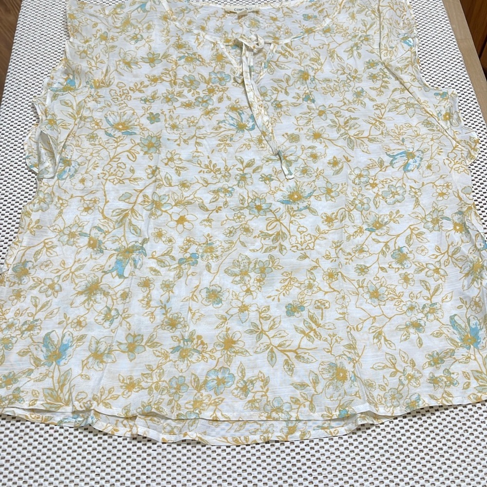 Comp Blue Sleeveless Top - Sz M